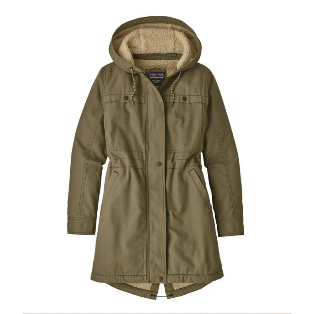 Patagonia Womens Insulated Prairie Dawn Parka S Sherpa Lined Gorpcore Outdoor - Picture 4 of 16